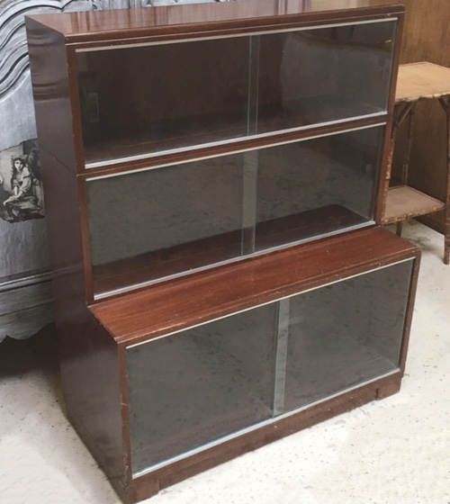 vintage minty bookcase